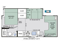 Used 2019 Thor Motor Coach Chateau 24F image