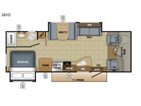 Redhawk 26XD Floorplan Image