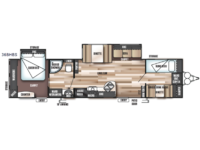 Wildwood 36BHBS Floorplan