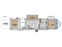 XLR Nitro 35VL5 Floorplan Image