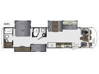 Georgetown 5 Series 36B5 Floorplan Image