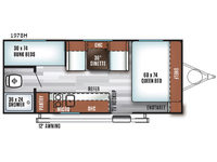 Salem FSX 197BH Floorplan Image