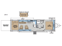 XLR Nitro 28KW Floorplan