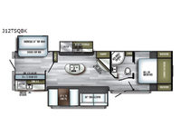 SolAire Ultra Lite 312TSQBK Floorplan