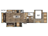 Chaparral 336TSIK Floorplan Image