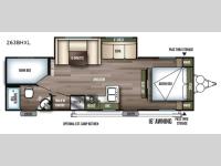 Wildwood X-Lite 263BHXL Floorplan
