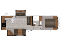 Crusader LITE 27RK Floorplan Image