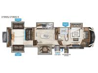 Solitude 375RES Floorplan
