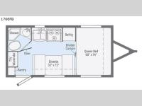 Used 2018 Winnebago Industries Towables Micro Minnie 1706FB image