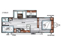 Salem 27DBUD Floorplan
