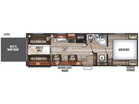 Cherokee Grey Wolf 26RR Floorplan