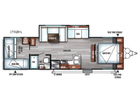 Salem Cruise Lite 273QBXL Floorplan