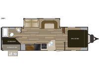 Radiance Ultra Lite 26BH Floorplan