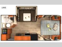 Lance Travel Trailers 1995 Floorplan