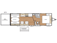 Catalina Trail Blazer 26TH Floorplan Image