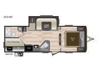 Hideout 242LHS Floorplan