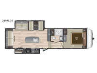 Hideout 299RLDS Floorplan