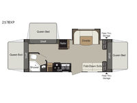 Passport 217EXP Express Floorplan Image