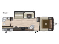 Hideout 28RBS Floorplan