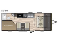 Hideout 21LHSWE Floorplan