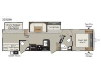 Passport 3350BH Grand Touring Floorplan Image