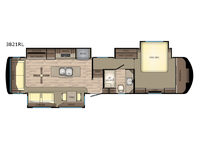 Redwood 3821RL Floorplan