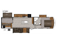 Crusader 337QBH Floorplan Image