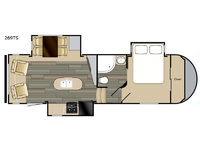 Sundance 269TS Floorplan Image