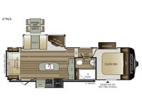 Cougar Half-Ton Series 27RLS Floorplan