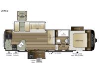 Cougar Half-Ton Series 29RKS Floorplan Image