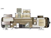 Cougar Half-Ton Series 32BHS Floorplan
