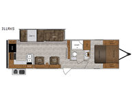 Wildcat 311RKS Floorplan