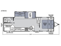 Apex Ultra-Lite 287BHSS Floorplan