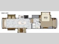 Big Country 3965 DSS Floorplan Image