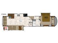 Bighorn 3760EL Floorplan Image