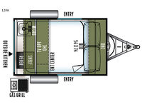 Flagstaff E-Pro 12RK Floorplan Image