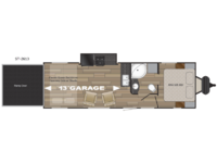 Stryker ST-2613 Floorplan