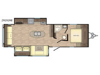 Zinger ZR292RE Floorplan Image