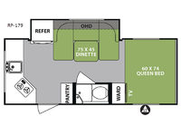 R Pod RP-179 Floorplan Image