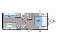 Coleman Lantern Series 202RD Floorplan Image