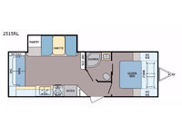 Coleman Light 2515RL Floorplan