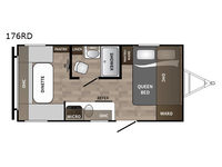 Kodiak Cub 176RD Floorplan