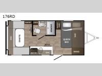 Kodiak Cub 176RD Floorplan