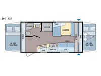 Used 2019 Dutchmen RV Coleman Light LX 1601EXP image