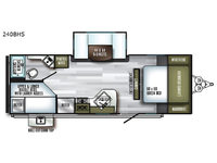 PaloMini 240BHS Floorplan