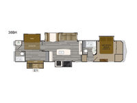 Bighorn Traveler 38BH Floorplan Image