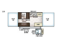 Flagstaff MACLTD Series 228 Floorplan Image