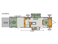 Sportster 342THR13 Floorplan Image