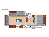 Durango 1500 D270RLD Floorplan