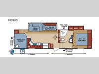 Durango 1500 D286BHD Floorplan Image